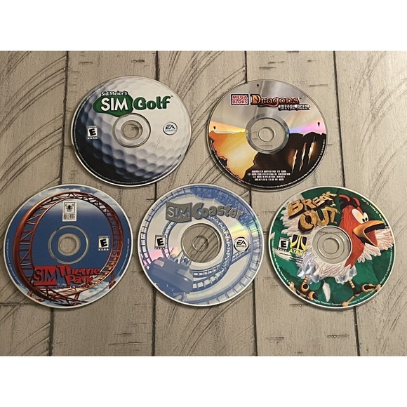 SIM/Atari PC Game Lot - Picture 1 of 2
